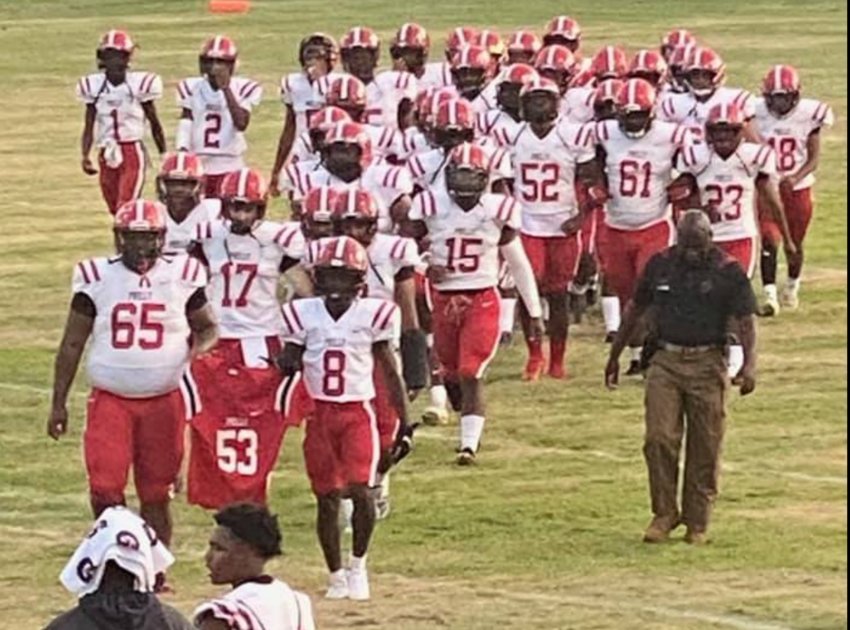 Instead of running out onto the field Friday night, the Philadelphia High School football team walked arm in arm in memory of former teammate Jalen “Chunky” Leavey, an East Central student who died early Friday morning on the campus in Decatur.